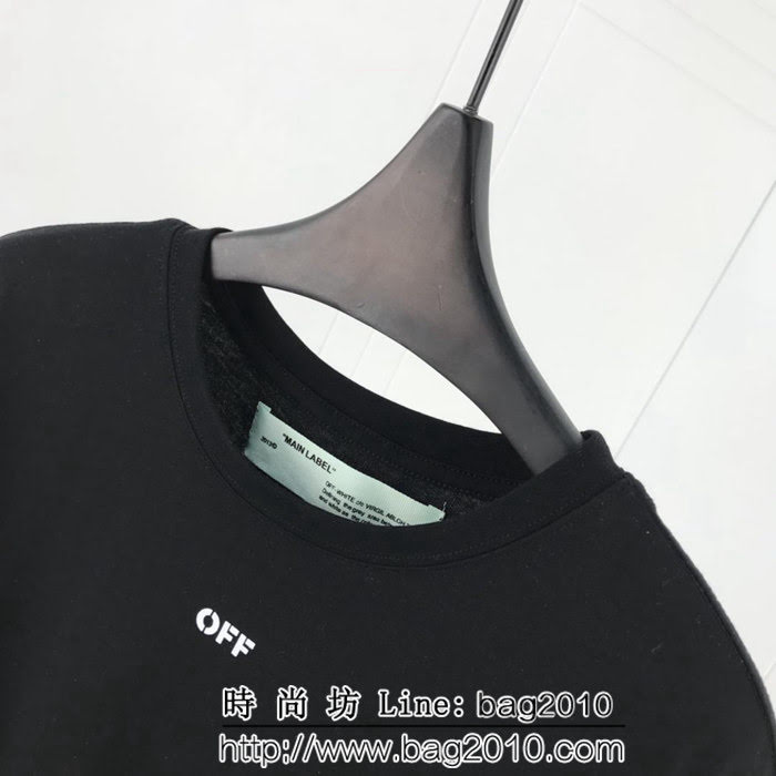 OFF-white19ss春夏新款 彩色太陽花印花 精梳棉短袖 男女同款 ydi1460